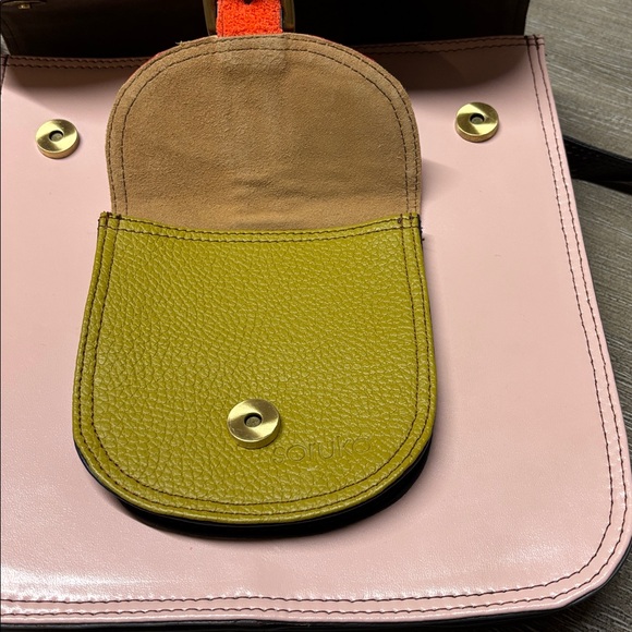 Colorful Leather Women's Bag - Picture 5 of 5